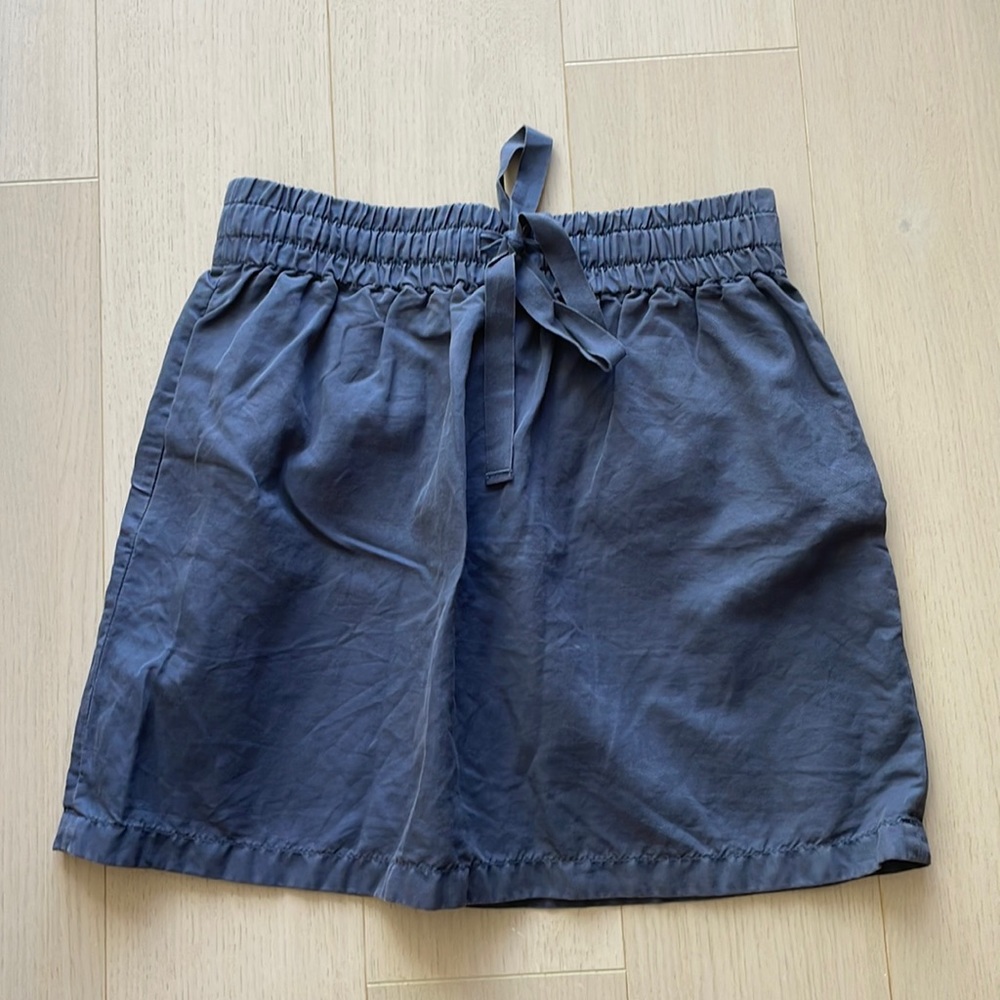 J crew tie waist skirt